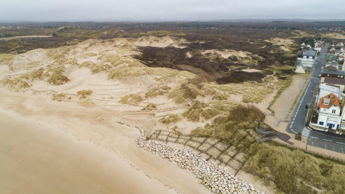 Cottage Proche Du Bord De Mer Et Au Coeur Des Dunes Merlimont-Plage Buitenkant foto